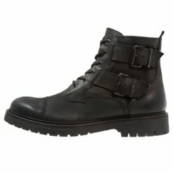 Pier One Hombre Botines Con Cordones - Black