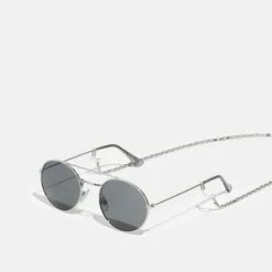 Pier One Unisexo UNISEX - Gafas De Sol - Silver-coloured/black