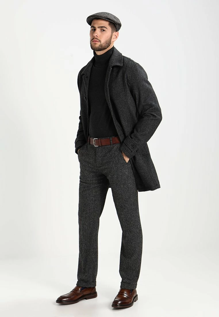 Pier One Hombre Jersey De Punto - Mottled Dark Grey - Imagen 2