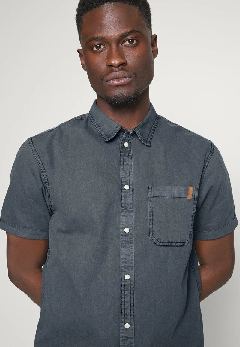 Pier One Hombre Camisa - Blue-grey - Imagen 4