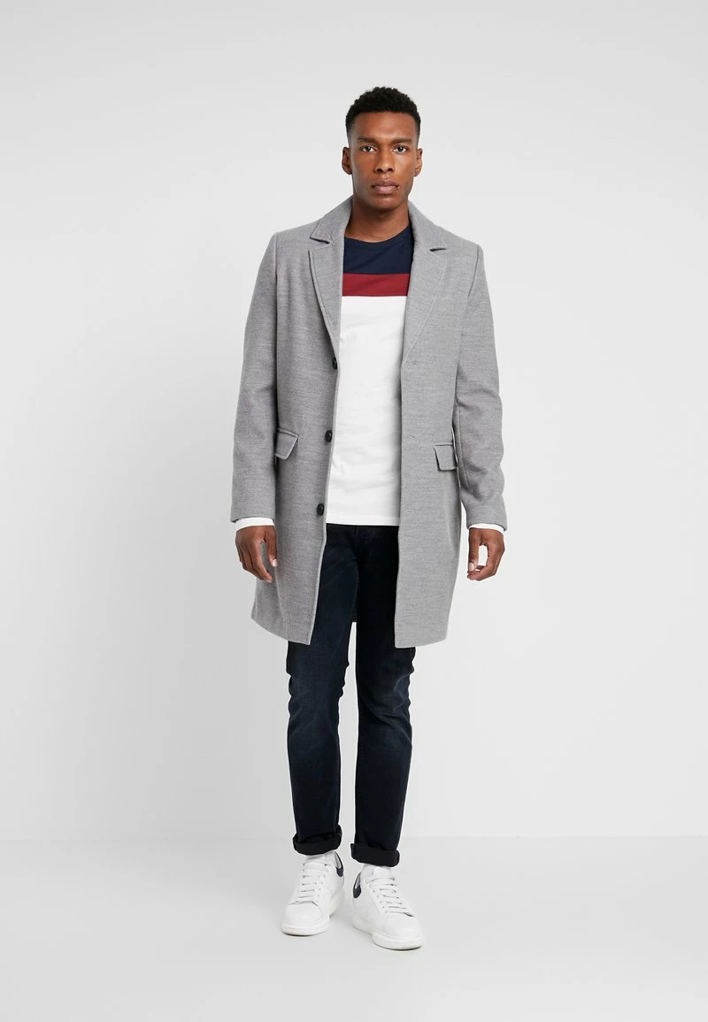 Pier One Hombre Camiseta De Manga Larga - Offwhite/dark Blue - Imagen 2