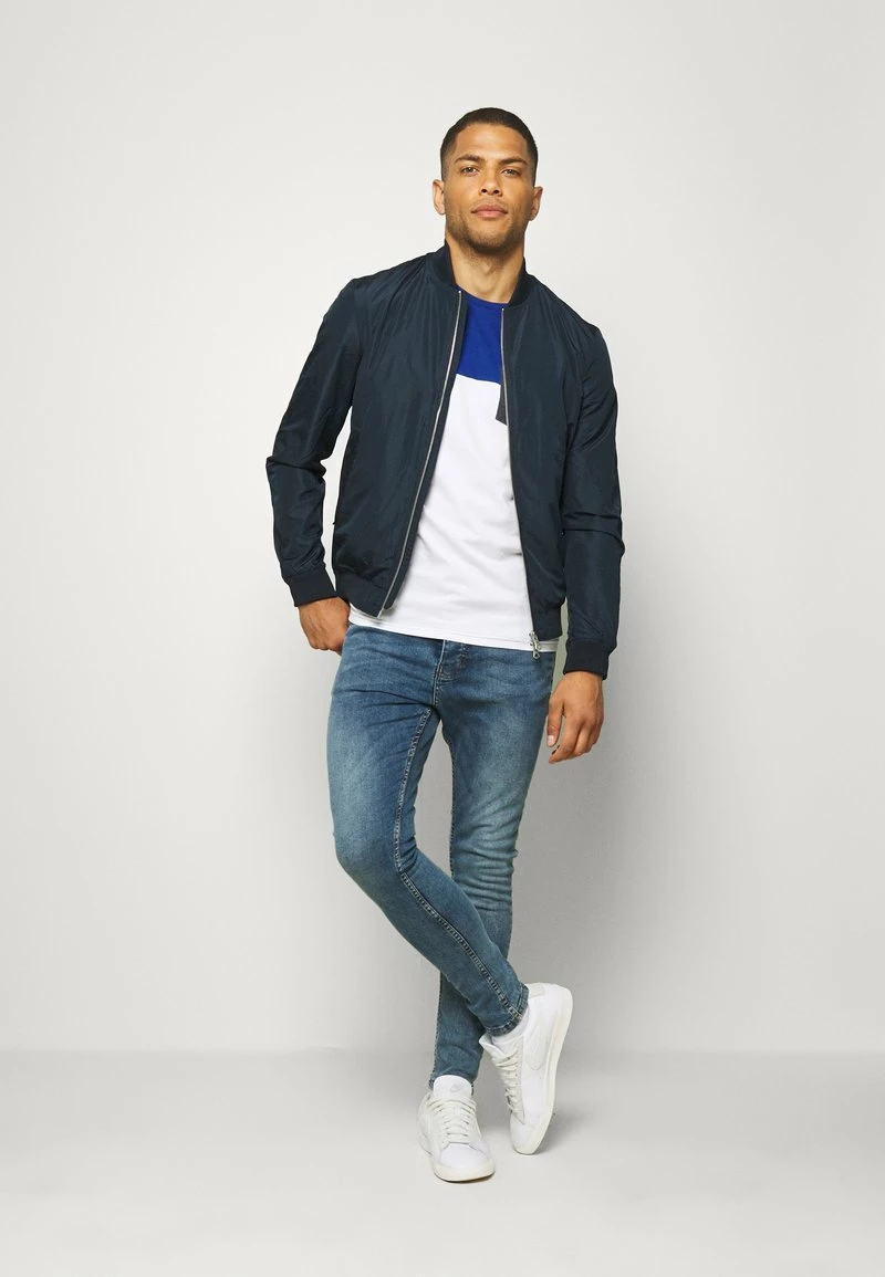 Pier One Hombre Camiseta Estampada - Light Blue - Imagen 2