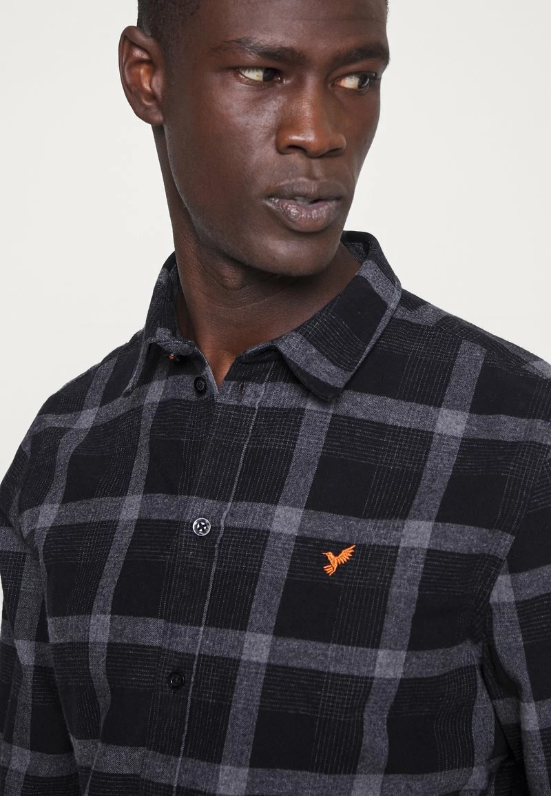 Pier One Hombre Camisa - Dark Grey - Imagen 6