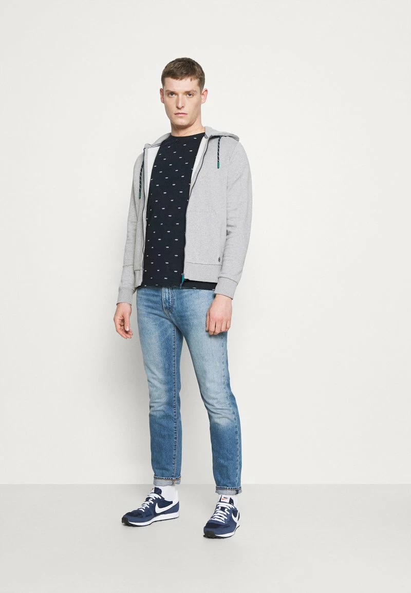 Pier One Hombre Camiseta Estampada - Dark Blue - Imagen 2