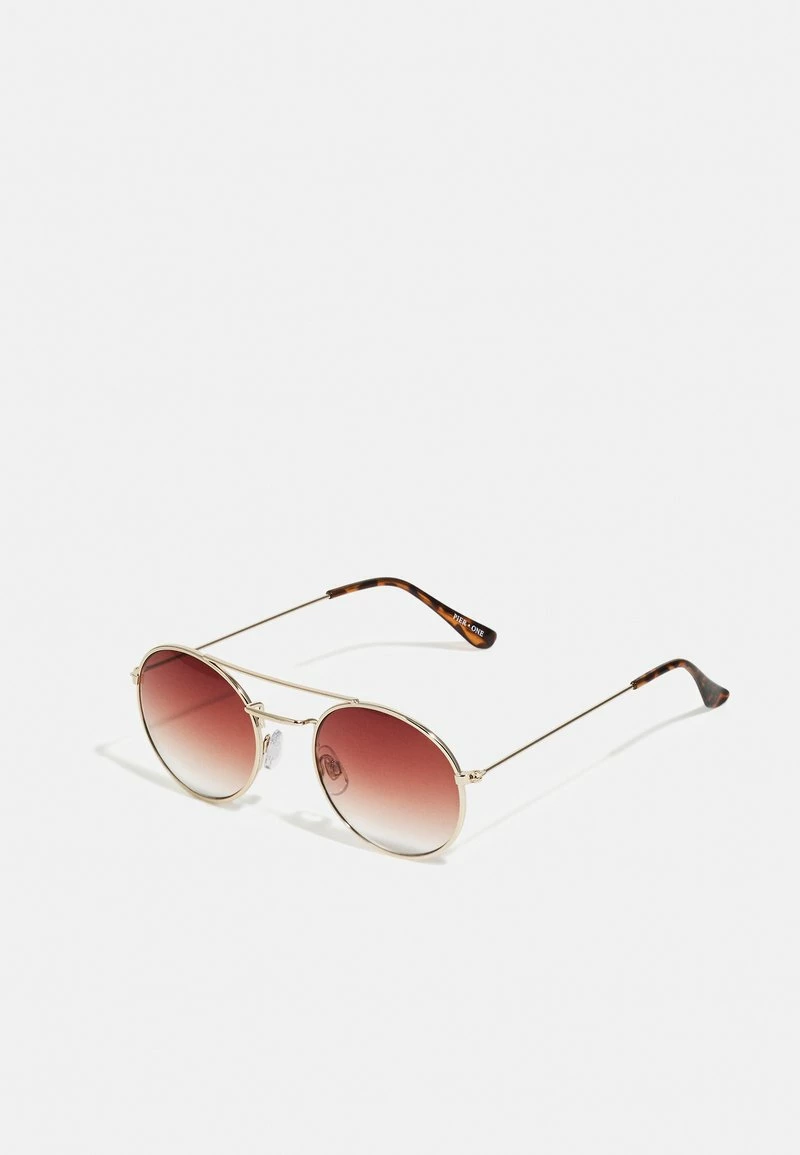 Pier One UNISEX - Gafas De Sol - Brown, Unisexo