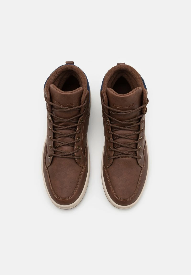 Pier One Hombre Zapatillas Altas - Brown - Imagen 4