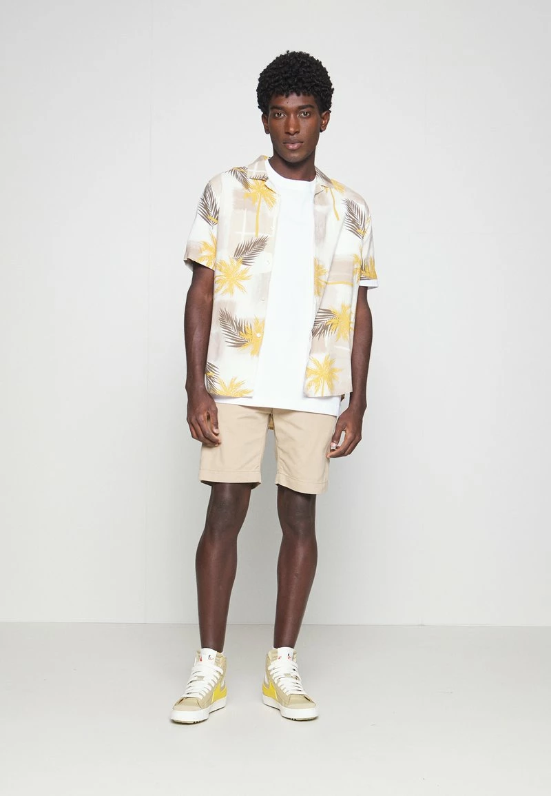 Pier One Hombre 2 PACK - Shorts - Dark Blue/tan - Imagen 2