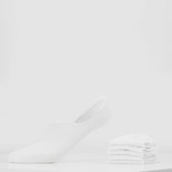 Pier One Hombre 5 PACK - Calcetines Tobilleros - White