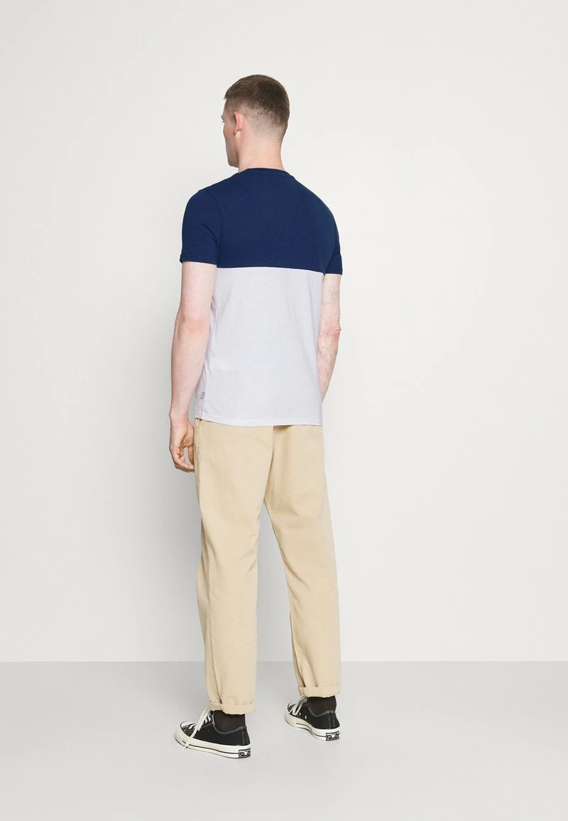 Pier One Hombre Camiseta Estampada - Blue/red - Imagen 3