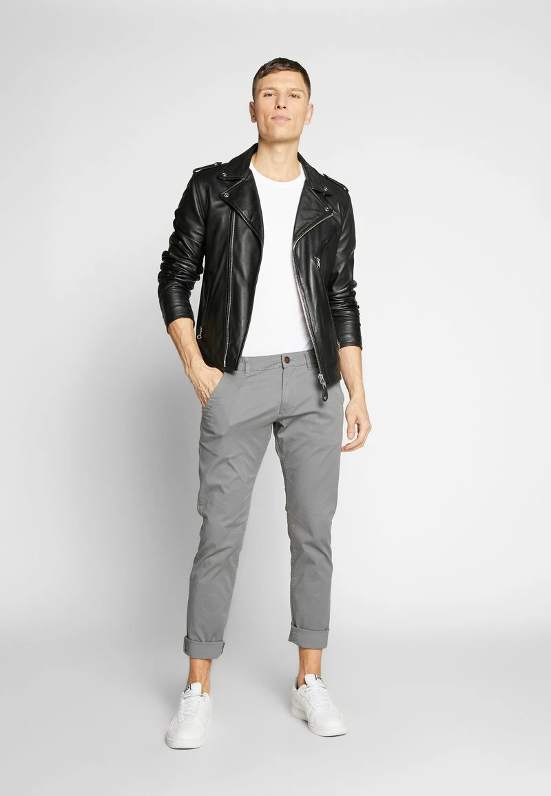 Pier One Hombre 3 PACK - Camiseta Básica - Mottled Bordeaux/white/blue - Imagen 2