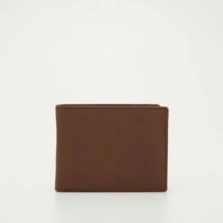 Pier One Hombre LEATHER - Monedero - Brown