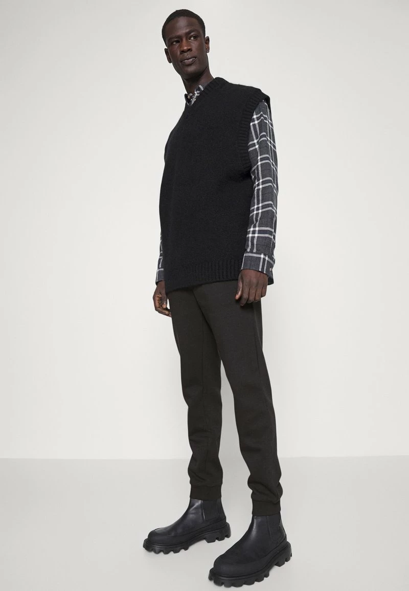 Pier One Hombre Pantalones Deportivos - Black - Imagen 4