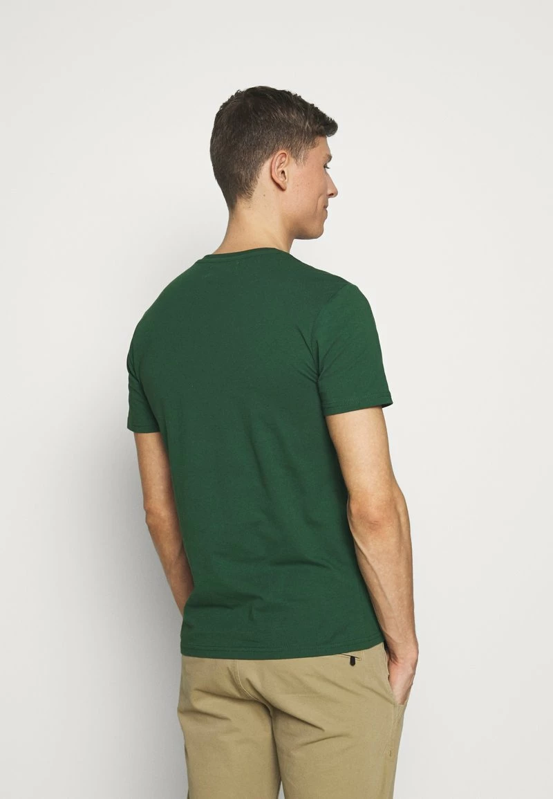 Pier One Hombre Camiseta Estampada - Dark Green - Imagen 3