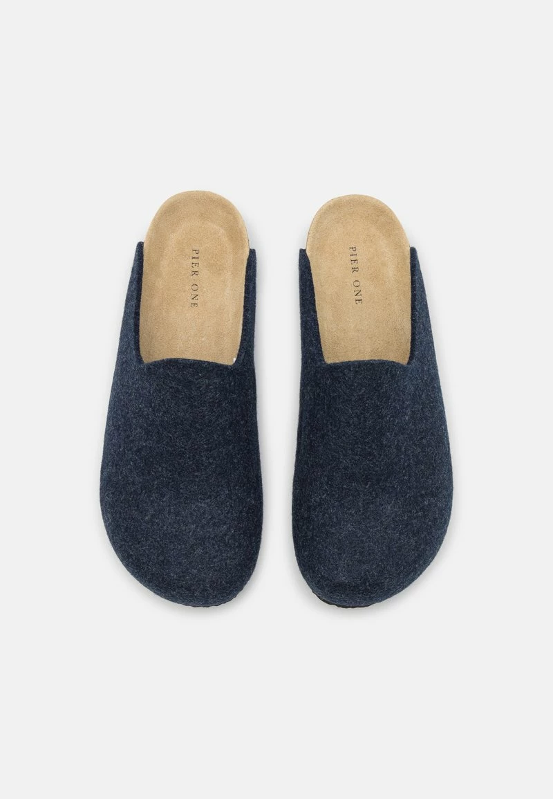 Pier One Unisexo UNISEX - Pantuflas - Dark Blue - Imagen 4