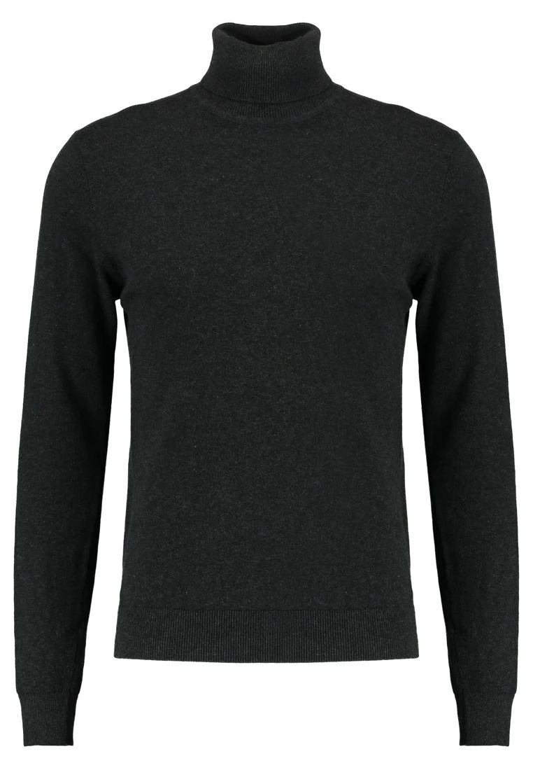 Pier One Hombre Jersey De Punto - Mottled Dark Grey - Imagen 5