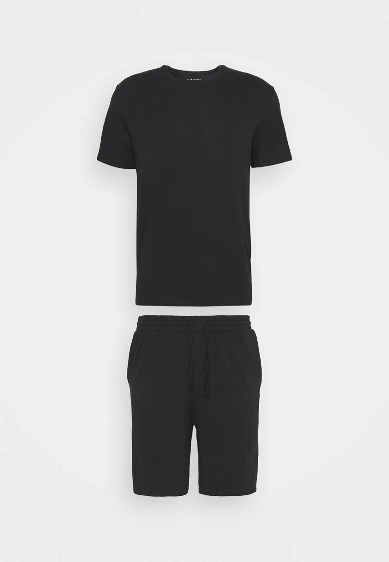 Pier One SET - Pijama - Black, Hombre - Imagen 4