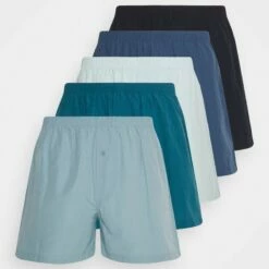 Pier One Hombre 5 PACK - Boxer - Dark Blue/blue/light Blue
