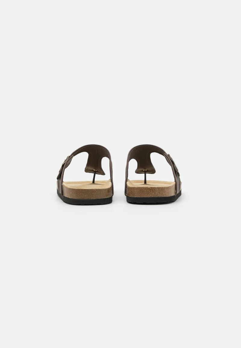 Pier One Unisexo UNISEX - Sandalias De Dedo - Brown - Imagen 3