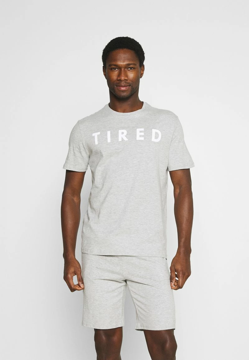 Pier One Hombre Pijama - Mottled Dark Grey