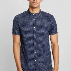 Pier One Hombre Camisa - Dark Blue