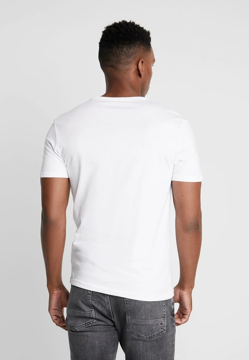 Pier One Hombre 3 PACK - Camiseta Básica - White - Imagen 4