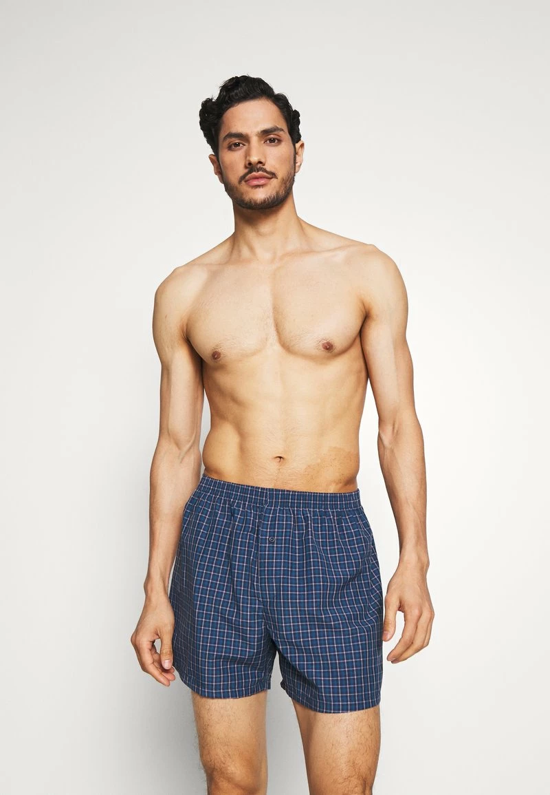 Pier One Hombre 5 PACK - Boxer - Dark Blue/blue