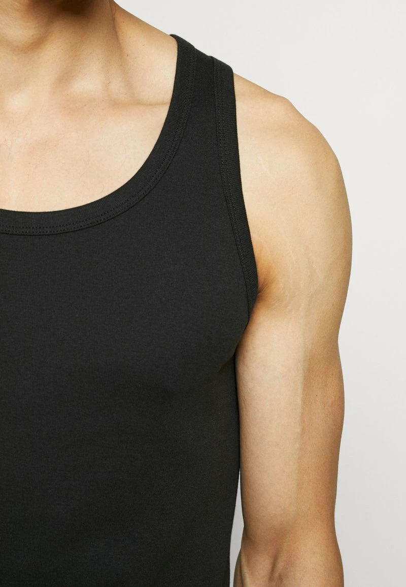 Pier One Hombre 3 PACK - Camiseta Interior - Black/grey/white - Imagen 7