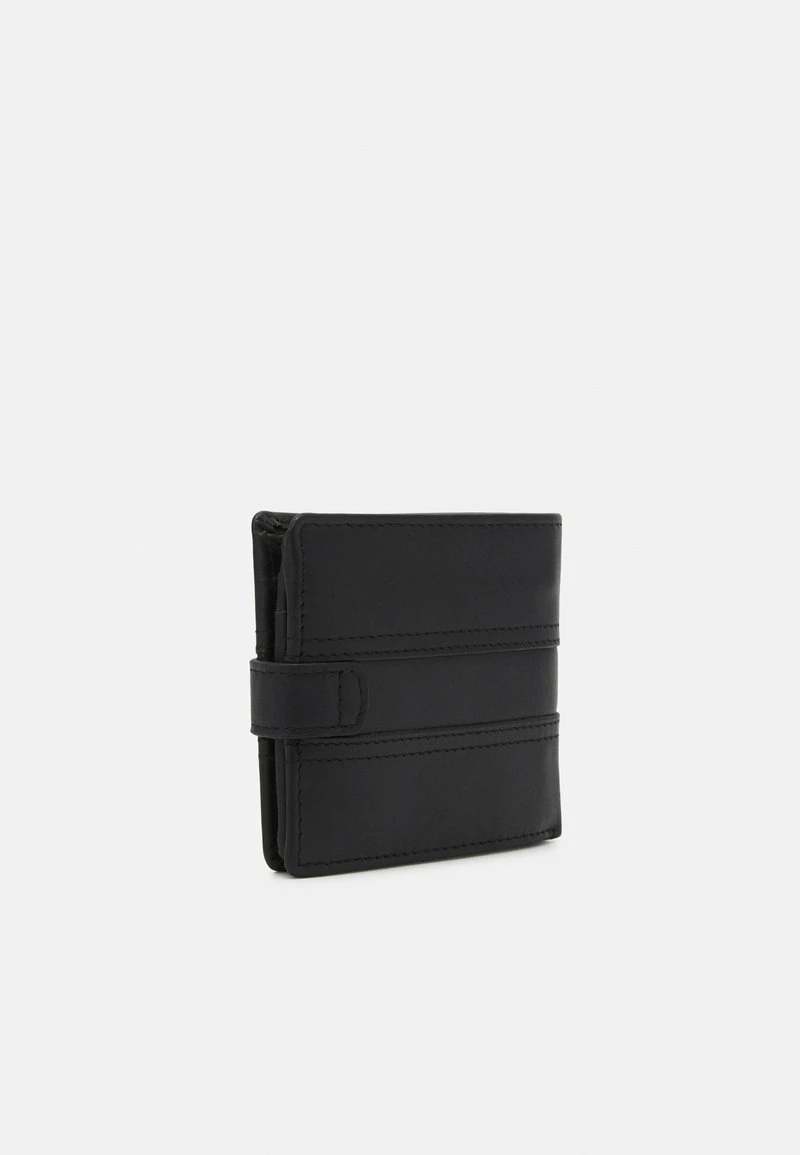 Pier One Hombre LEATHER - Monedero - Black - Imagen 2