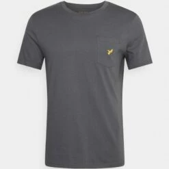Pier One Hombre Camiseta Básica - Dark Grey