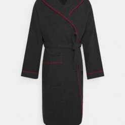 Pier One Hombre Albornoz - Black/red