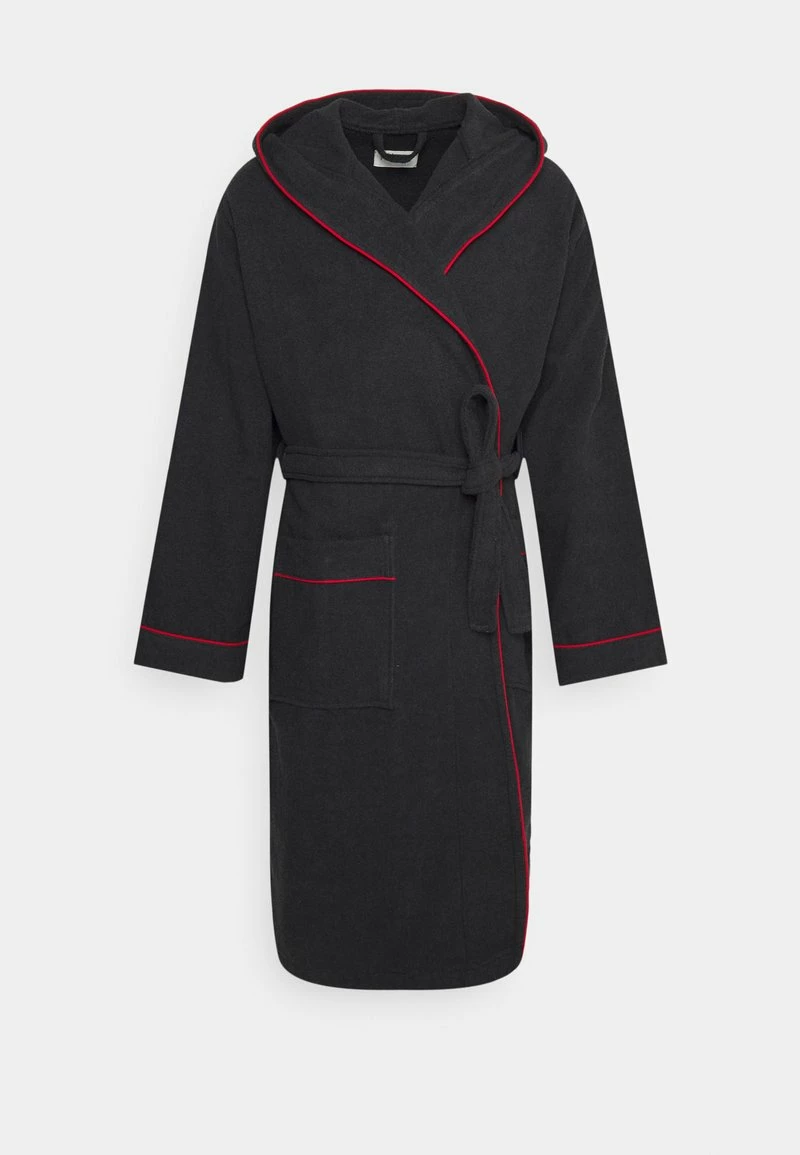 Pier One Hombre Albornoz - Black/red