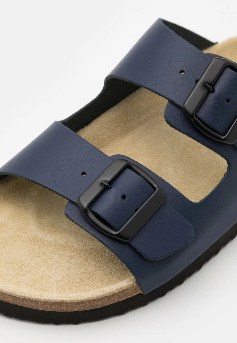 Pier One Hombre UNISEX - Pantuflas - Dark Blue - Imagen 6