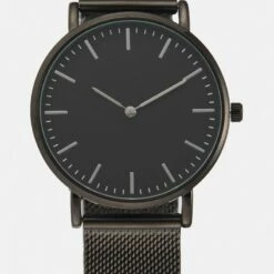 Pier One Unisexo Reloj - Black