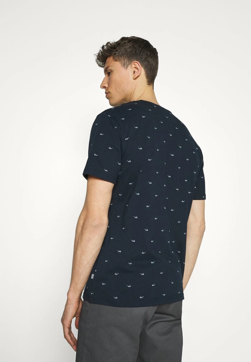 Pier One Hombre Camiseta Estampada - Dark Blue - Imagen 3