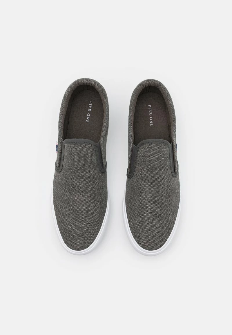 Pier One Hombre Zapatillas - Dark Grey - Imagen 4