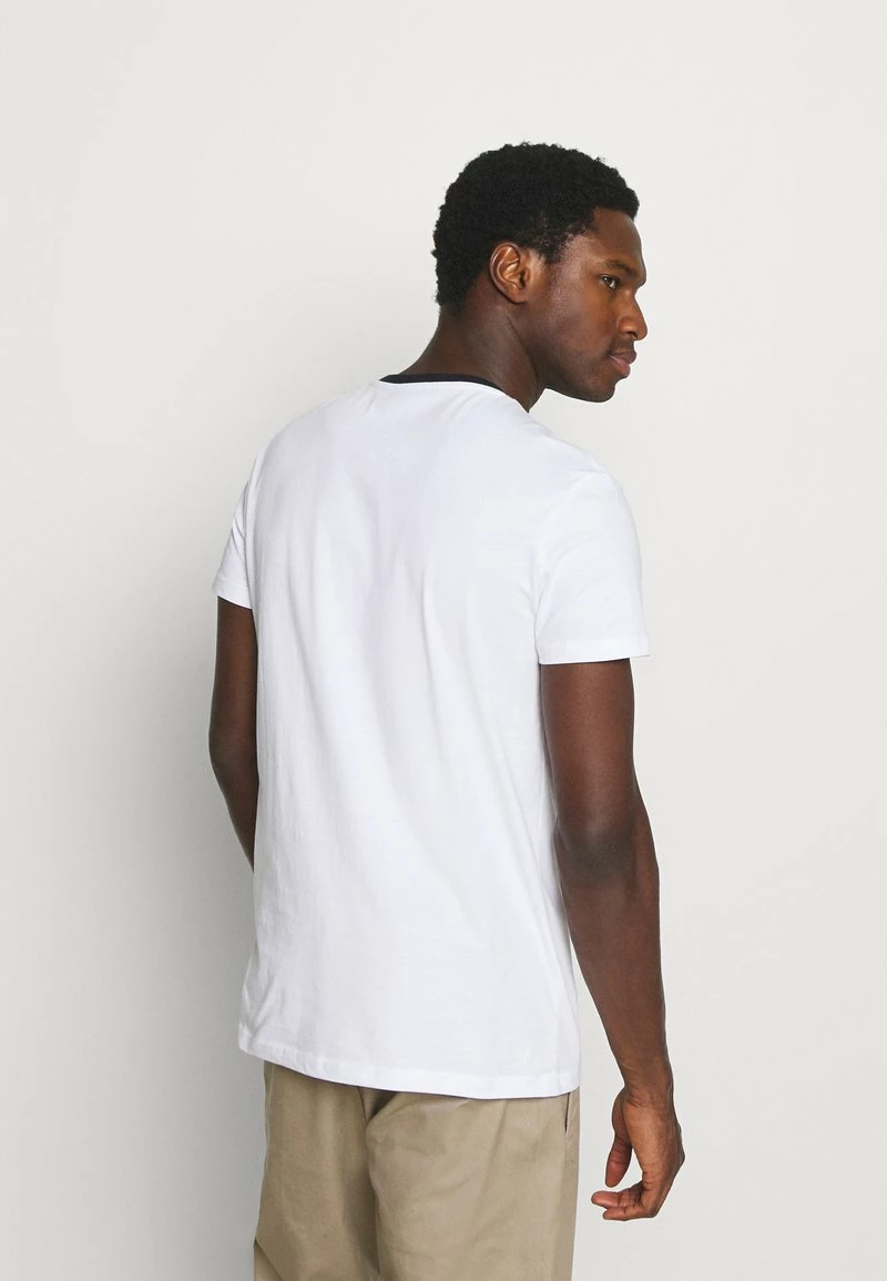 Pier One Hombre Camiseta Estampada - White - Imagen 3