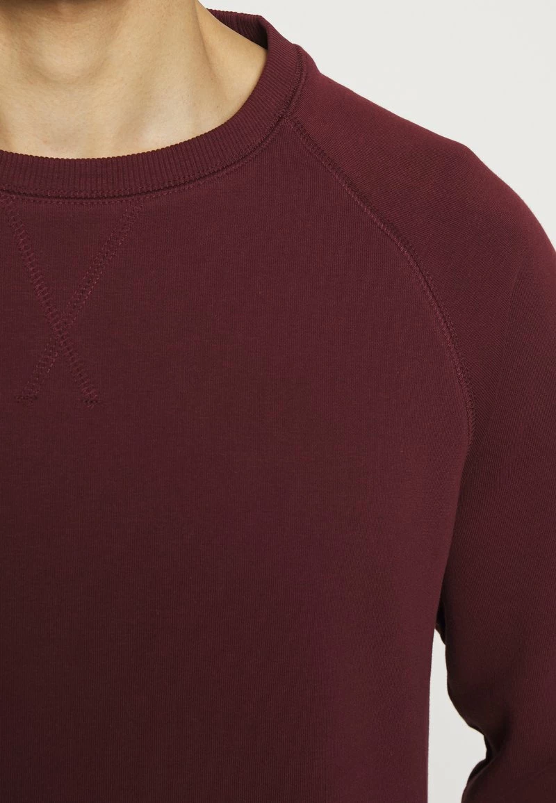 Pier One Hombre 2er Pack CREW NECK - Sudadera - Dark Blue/bordeaux - Imagen 5