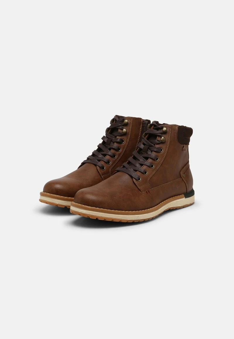 Pier One Hombre Botines Con Cordones - Brown - Imagen 2