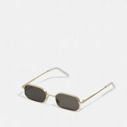 Pier One Unisexo UNISEX - Gafas De Sol - Gold-coloured/black