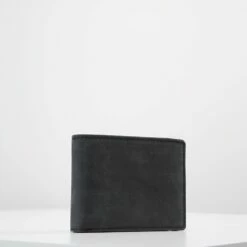 Pier One Hombre LEATHER - Monedero - Black