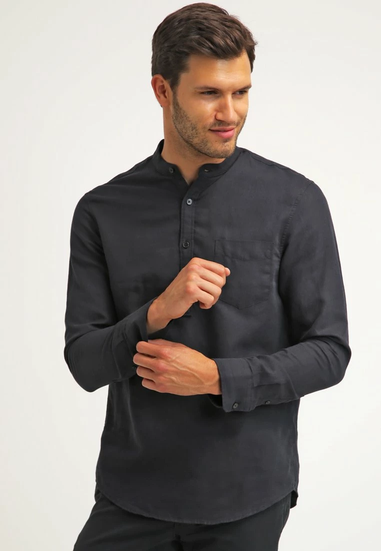 Pier One Camisa - Black, Hombre