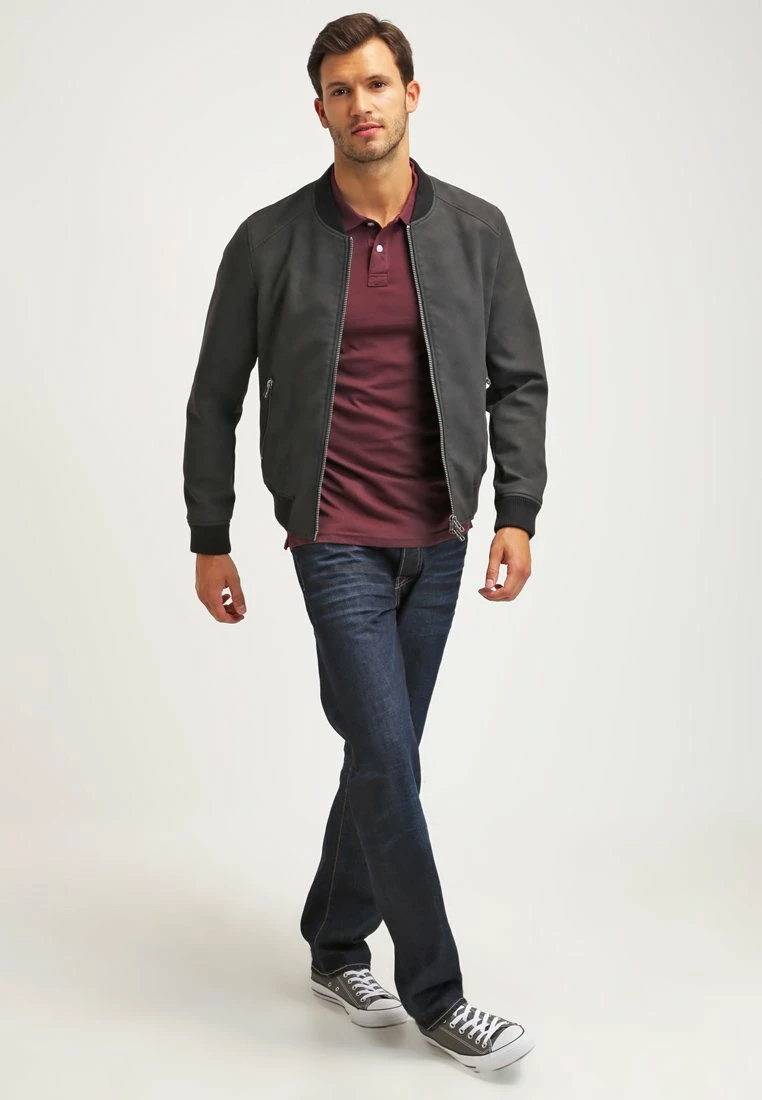 Pier One Hombre Polo - Bordeaux - Imagen 2