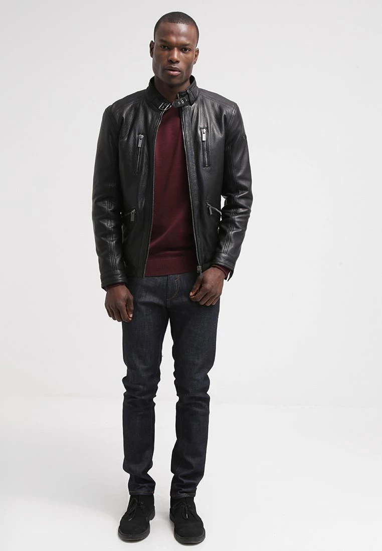 Pier One Hombre Jersey De Punto - Bordeaux - Imagen 2