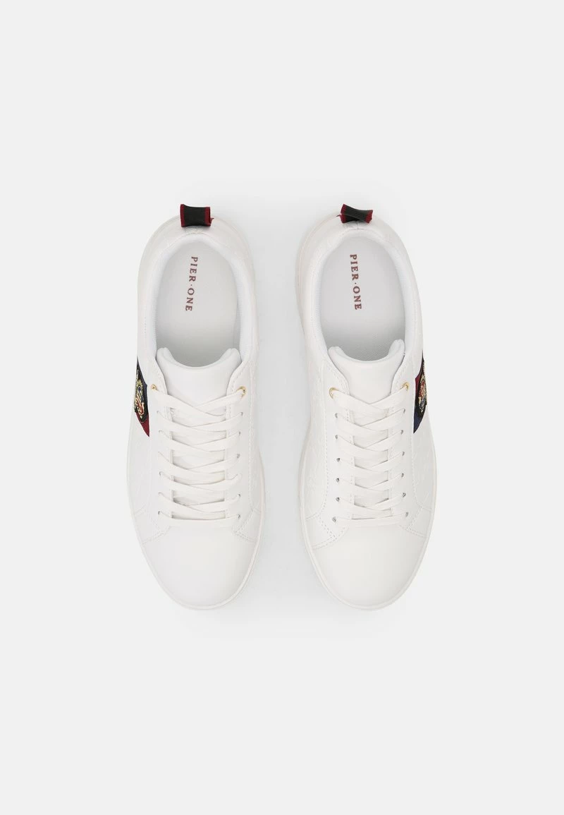 Pier One Hombre Zapatillas - White - Imagen 4