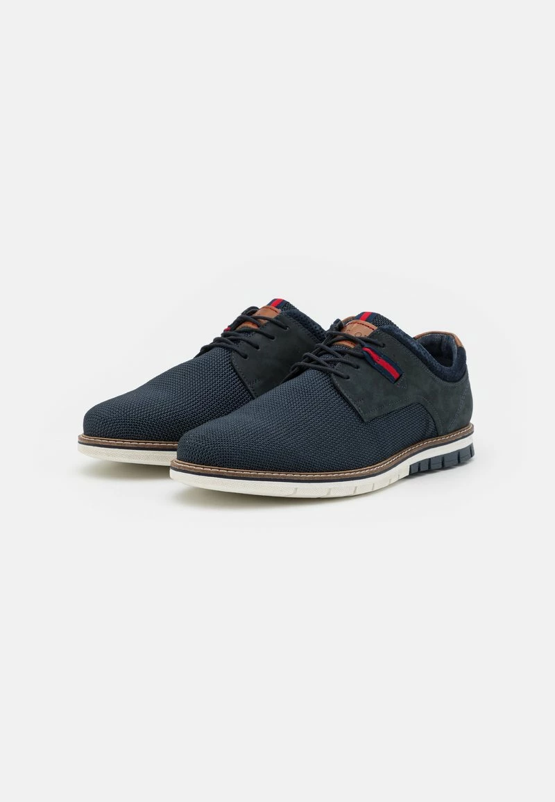 Pier One Hombre Zapatos Con Cordones - Dark Blue - Imagen 2