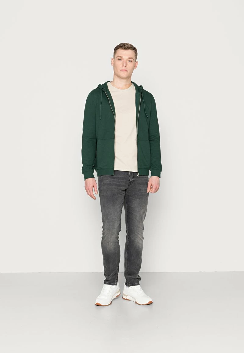 Pier One Hombre WITH BIRD STRAIGHT 5 PACK - Camiseta Básica - White/green/bordeaux/black/beige