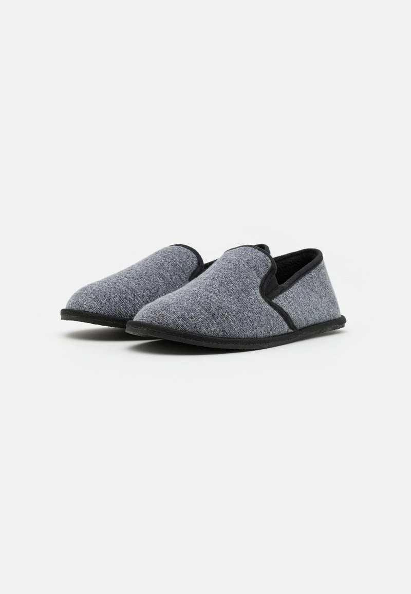 Pier One Unisexo UNISEX - Pantuflas - Dark Grey - Imagen 2