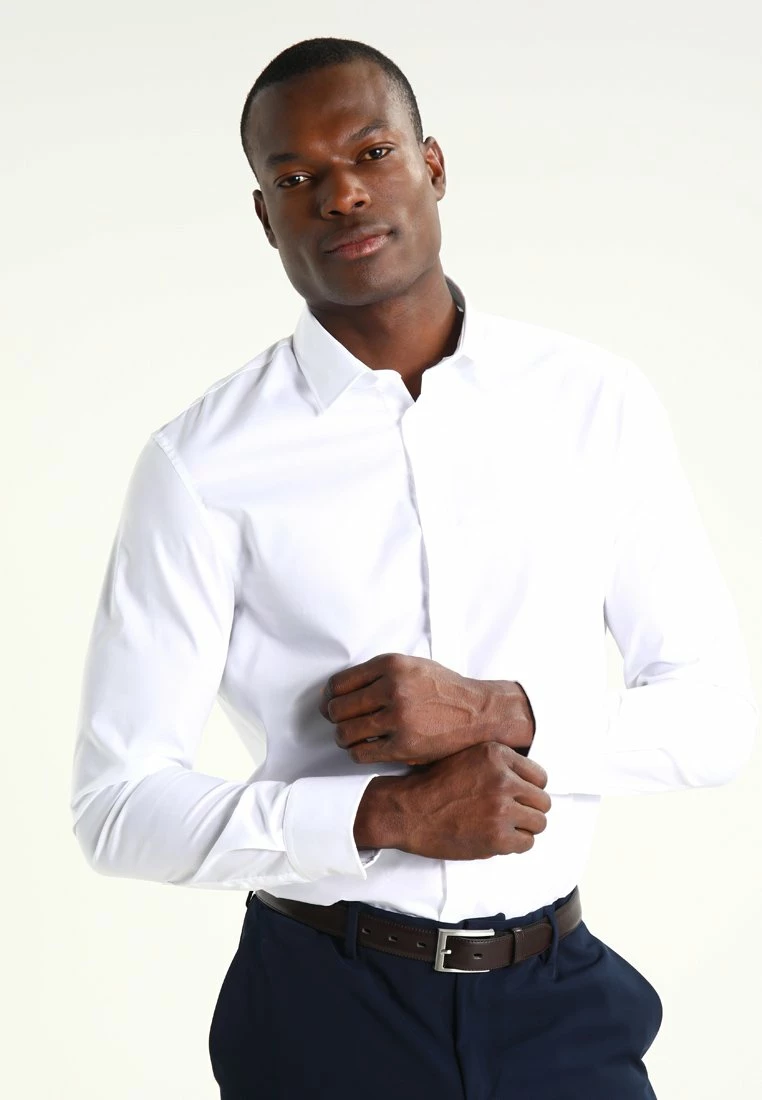Pier One Hombre Camisa Elegante - White