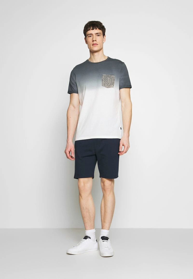 Pier One Hombre 2 PACK - Shorts - Dark Blue/black - Imagen 2