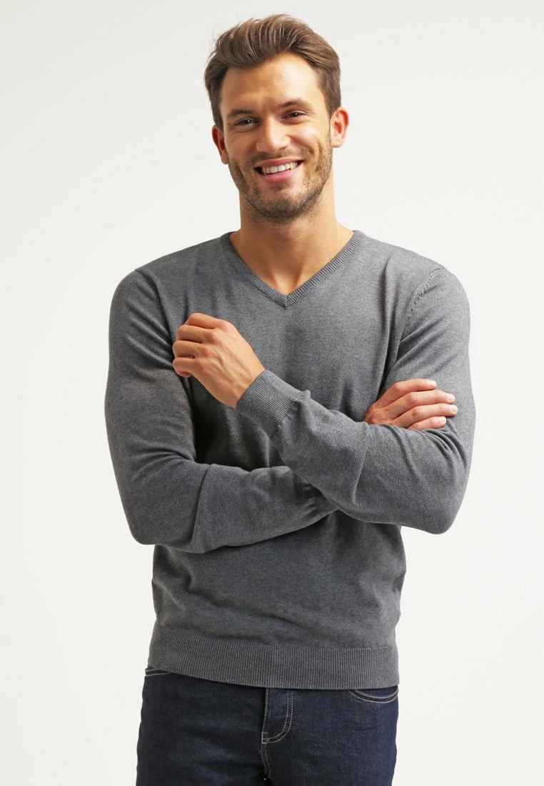 Pier One Hombre Jersey De Punto - Dark Grey Melange